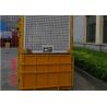 Buy cheap Single Cage 1000kg Material Personnel Hoist With Counterweight from wholesalers