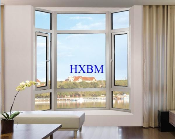 Buy cheap Heat Preservation White Upvc Windows , Energy Saving Upvc French Windows from wholesalers