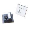 Buy cheap 10A White Glass Wall Sockets Waterproof from wholesalers