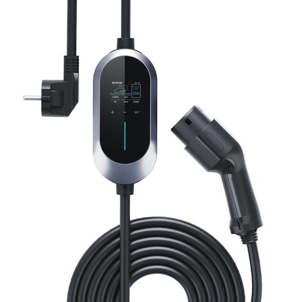 Buy cheap 32A Home Indoor/Outdoor AC EV Charger,Electric Vehicle Charging Station Compatible With Type 2 EVs from wholesalers