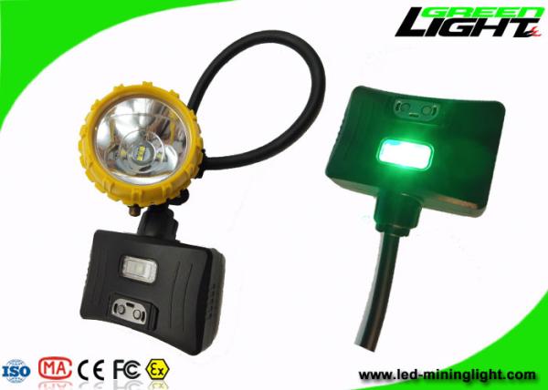 Buy cheap High Beam Mining Head Light 6.8Ah Battery SOS 15000lux With Aluminum Lighting Cup from wholesalers