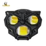 3 LED 80V Yellow White Flashing Red Warning Motorcycle Truck LED Headlight Work