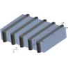 Buy cheap Thermal performance Single Row Flat Fin Tube For Air Condensers CE ISO from wholesalers