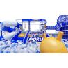 Buy cheap Fly Space Station Indoor Play Structures Cartoon Theme Indoor Childrens Playground Blue from wholesalers