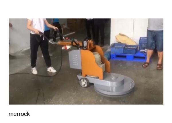 Quality Synchronous Belt Drive Concrete Floor Grinder 380V 27 Inch for sale