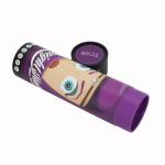 Custom Printed Kraft Food Packaging Paper Tube Box 3 Plys With Colorful Pattern