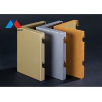 Buy cheap Square Metal Column Covers , Corrosion Resistant Aluminum Column Cladding product