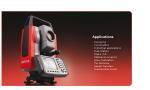 Pentax W-800 Series Total Station