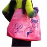 Buy cheap Green / Blue / Pink / Orange 75g Zipper Shopping Bag, Non Woven Carry Bags For Ladies from wholesalers
