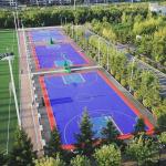 Buy cheap Interlocking Basketball Outdoor Floor Tiles For Sports Court from wholesalers
