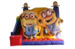 Durable Pvc Material Inflatable Bounce House Minions Series Theme Wsc-324