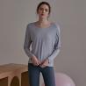 Buy cheap Sustainable Women'S Athletic Clothing 180g Dry Fit Polyester Spandex Sweatshirt from wholesalers