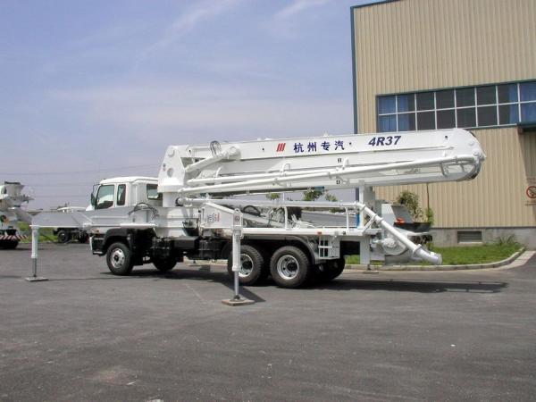 Buy cheap 265kW 6x4 Mobile Truck Mounted Concrete Pump Trucks Ssab Steel 37m from wholesalers