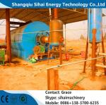 Q245R Boiler Steel Reactor Material Waste Tyre Pyrolysis Plant for Diesel