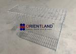 Corrosion Resistant Welded Gabion Baskets Aperture 5cm×10cm Size 1m×0.8m×0.3m