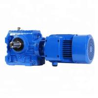 Buy cheap K Series Bevel Helical Gear Motor Speed Reduction Gearbox Solid Hollow Shaft product