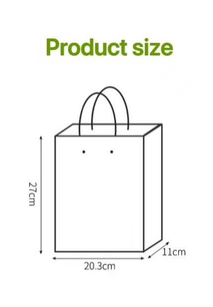 27cm*20.3cm*11cm Gravure Printing Cosmetic Paper Bags With Button