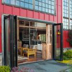 Inward / Outward Opening Commercial Aluminium Doors Durable AS2047 CSA Standard