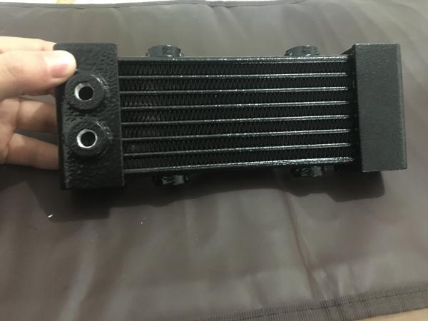 Buy cheap Aluminum Tube Fin motorcycle transmission engine oil cooler with aluminium finned tubes from wholesalers
