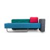 Buy cheap Public Area / Hotel / Restaurant Booth Seating Bright Color With Three Seat from wholesalers