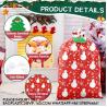Buy cheap Large Christmas Gift Bags Oversized Christmas Bags 44"X36" Large Size Plastic Gift Bags With Tag & Tie, Jumbo Large from wholesalers