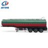 Buy cheap 3 Axle 48000 Liters Aluminum Alloy Fuel Tanker Semi Trailer for Fuel Transportation from wholesalers