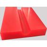 Buy cheap Elastic abrasion resistance Industrial Red PU Polyurethane parts from wholesalers