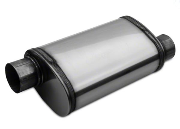 Buy cheap 2.25in Oval Bi-Direction 409 Stainless Steel Exhaust Muffler from wholesalers