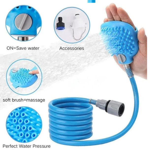 Sustainable Dog Shower Sprayer Head OEM Handheld Pet Shower