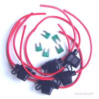Buy cheap 30A 12AWG Wire In-line Car Automotive Mini Blade Fuse Holder Fuseholder +Fuse product