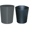Buy cheap PULV Hotel Leather Products PU Leather Hotel Trash Bins Round Shape from wholesalers