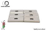 F7*9*25 Door Cabinet Magnets Durable Nickel Coating Finish Treatment