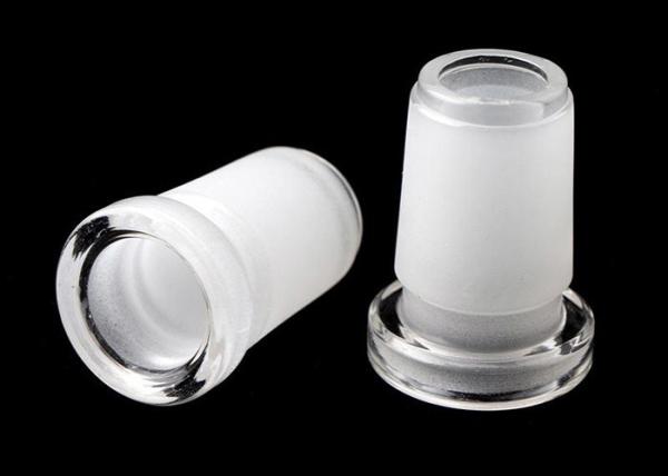 Buy cheap Clear Glass Bongs Accessories 18mm Male To 14mm Female Reducer Mini Converter from wholesalers