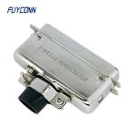 DDK 57-30500 Connector Metal Hood 50 Pin Cable Plug Male Solder Centronics DDK