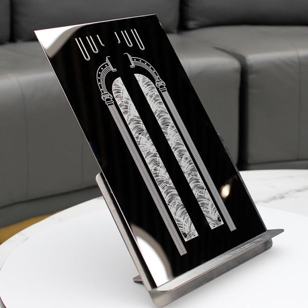 Buy cheap 304 Stainless Steel Sheet For Elevator Door Mirror Etched Decoration from wholesalers