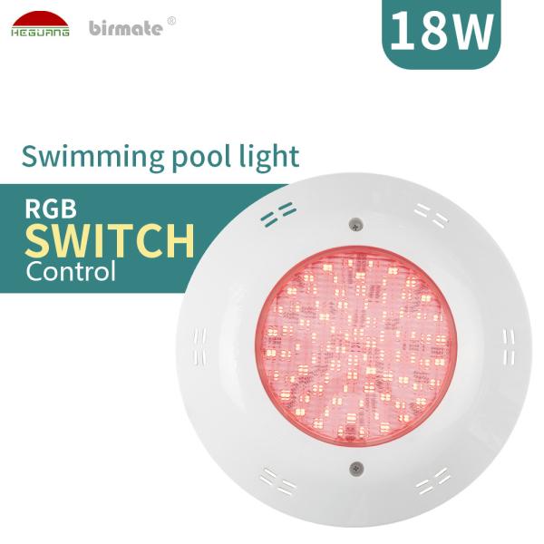 Buy cheap ABS RGBW Color Changing Pool Light Switch Control 18W AC12V 300LM from wholesalers