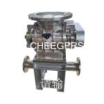 Positive Pressure Rotary Airlock Valve Pneumatic Conveying System For Animal