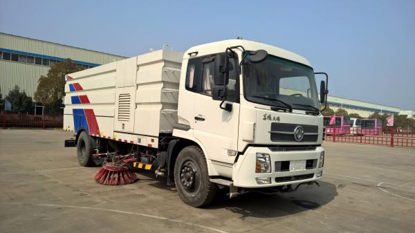 Buy cheap LHD Truck Mounted Road Sweeper 15t Road Cleaner Truck from wholesalers