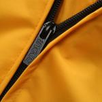 Customized O Neck Hooded Outdoor Jacket Mens Standard Thickness Sports Clothes
