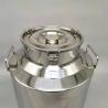 Buy cheap 50 Liters Stainless Steel Tea Can Peanut Edible Oil Milk Cans With Sealed Lid from wholesalers