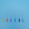 Buy cheap Disposable Pink Syringe Needle Side Hole Out Diameter 1.2mm 18G from wholesalers