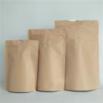 Custom kraft paper coffee tea bag edible food packaging mylar bags