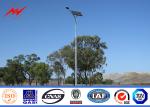 Octagonal 8M 9M Q235 Street Light / Street Lamp Pole Yield Strength 235Pa 24 kg