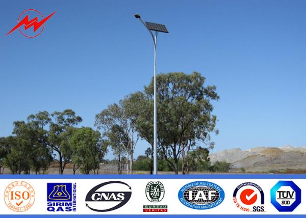 Buy cheap S235 Steel Material 3mm Thick Street Lamp Pole Street Light Pole With Drawing from wholesalers