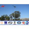 Buy cheap S235 Steel Material 3mm Thick Street Lamp Pole Street Light Pole With Drawing from wholesalers