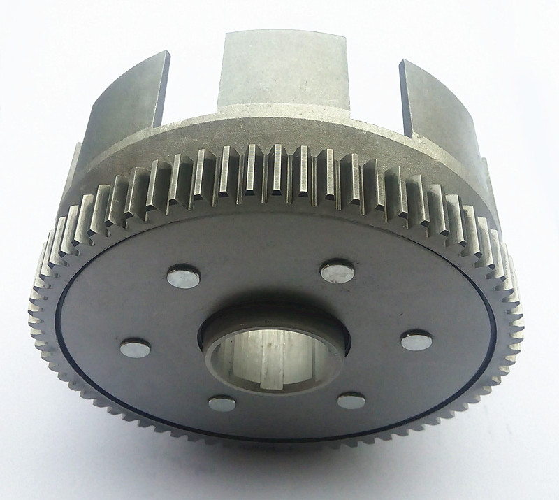 Professional Motorcycle Clutch Parts / Scooter Clutch Housing Set For CBT125