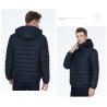 Buy cheap Dark Blue Winter Warm Fall Coat 46 To 54 Plus Size Autumn Jackets For Customers Requirements from wholesalers