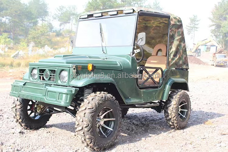 2 Seats for Adults 200cc 300cc Shaft Transmission System 2WD Four Wheeler Buggy Car UTV 4x4 Jeeps