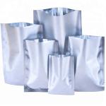 Custom Clear Silver Aluminum Foil Pouch Heat Seal Aluminum Foil Bags with Tear