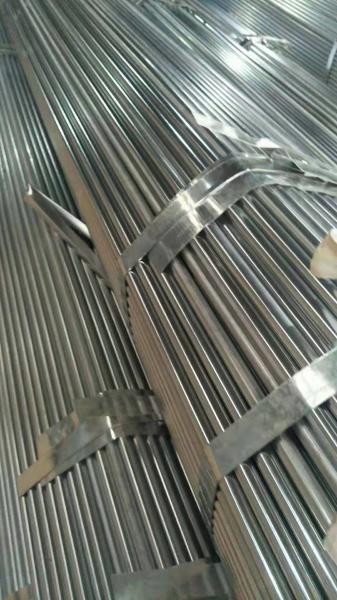 Weldable Large Diameter Galvanized Pipe 40 G - 300 G Zinc Layer PVC Plastic